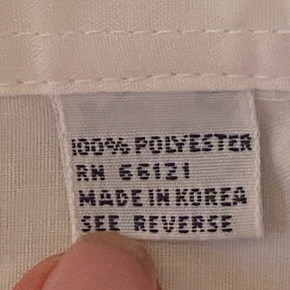 MODIT long sleeve white Shirt with embroidered applique, rhinestones and stars M - Picture 9 of 10